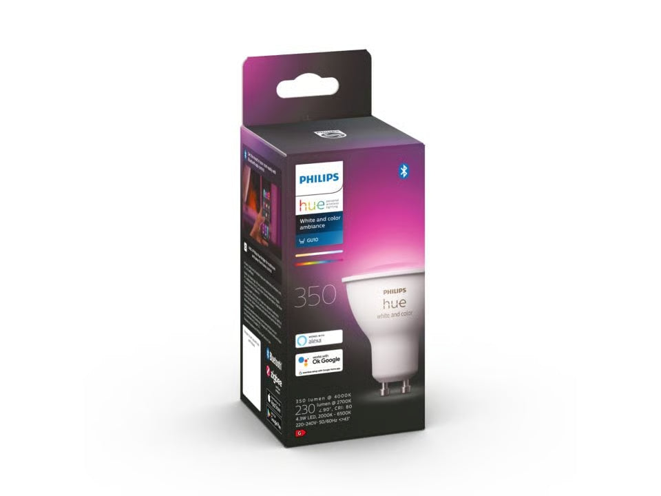 Philips Hue White & Color Ambiance GU10 lamp