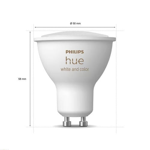 Philips Hue White & Color Ambiance GU10 lamp