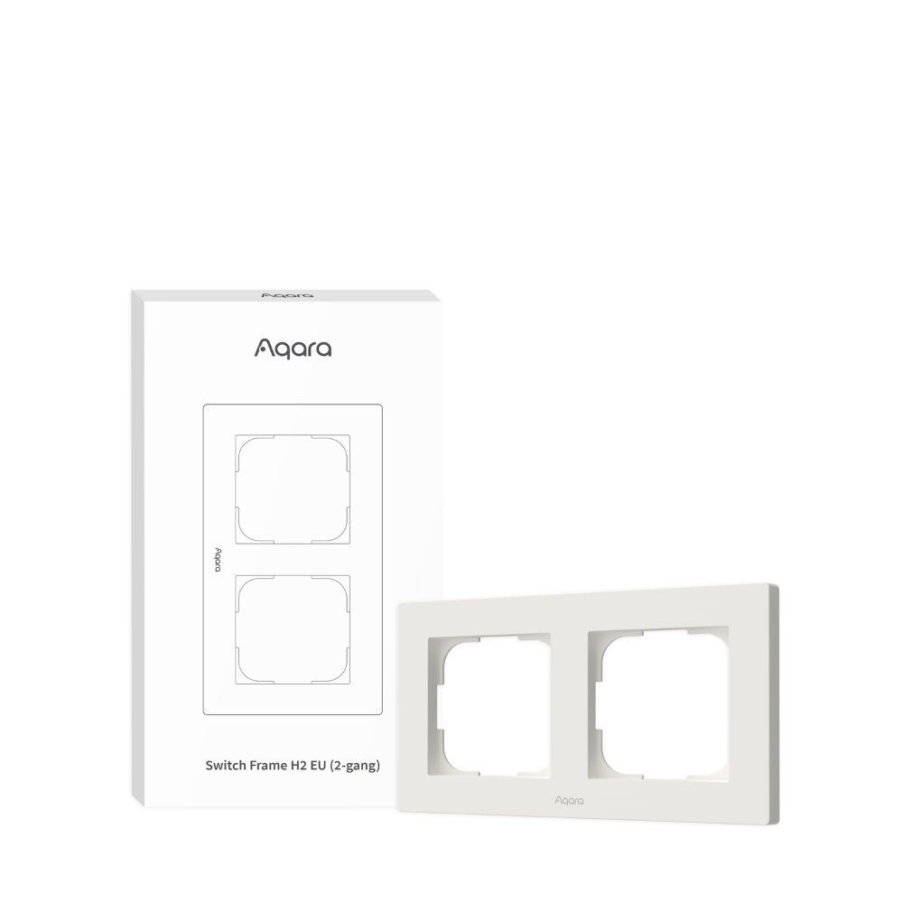 Aqara Afdekframe H2 EU 2-voudig (wit)