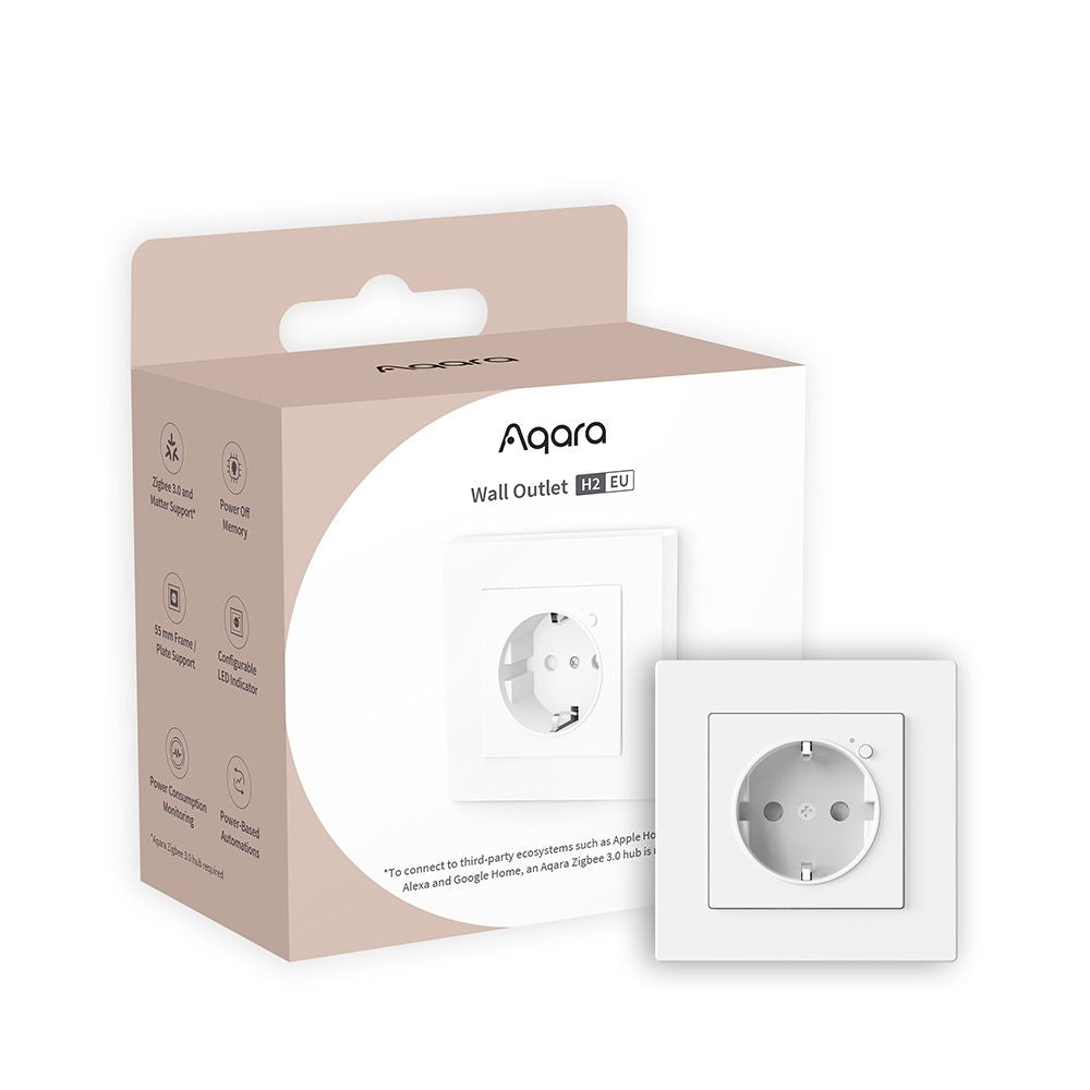Aqara Slim Wandstopcontact H2