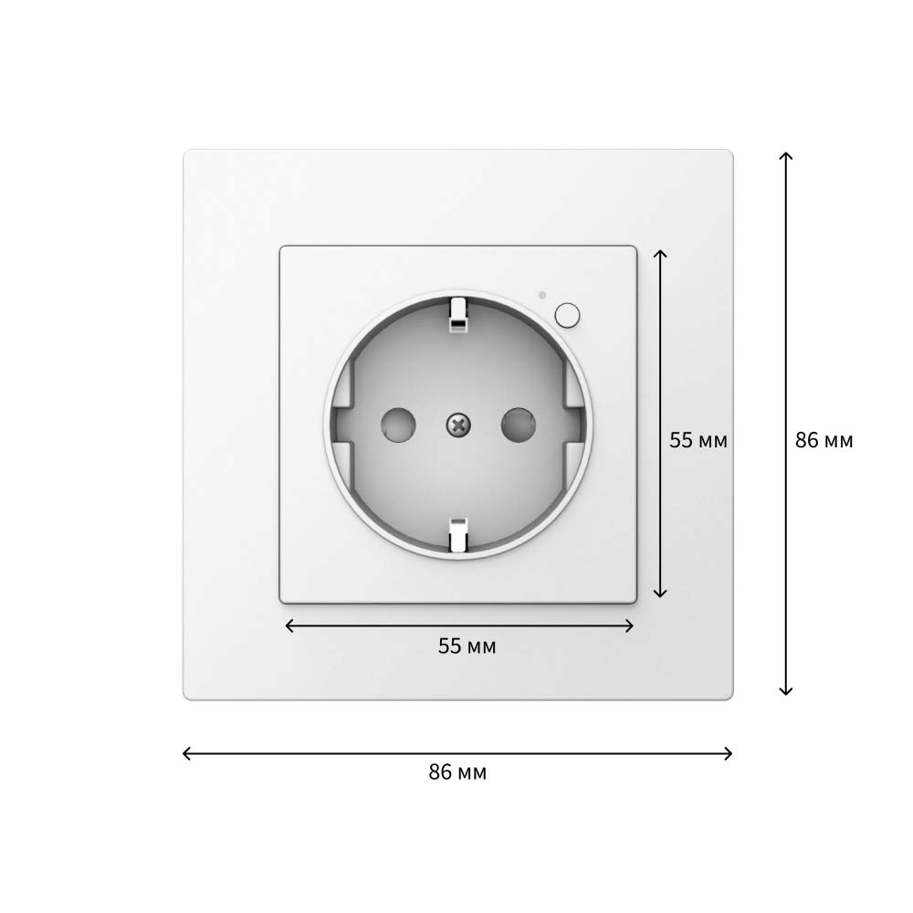 Aqara Slim Wandstopcontact H2